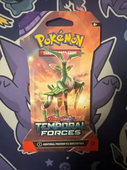 Pokemon Scarlet & Violet Temporal Forces Sleeved Booster Pack - Image 1