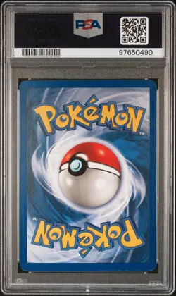 1999 POKEMON GAME #10 MEWTWO-HOLO PSA 8 - Image 2