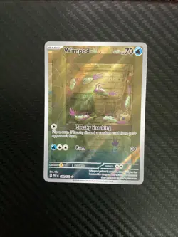 Pokemon TCG: Wimpod 191/182 Illustration Rare Holo Paradox Rift NM - Image 1