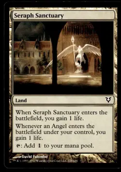 2012 Avacyn Restored Seraph Sanctuary Commander/Common #228 - Image 1