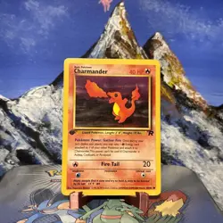 Charmander - 50/82 Pokemon Team Rocket - 1st Edition MP - Image 1