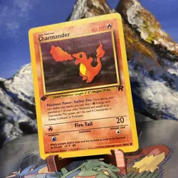 Charmander - 50/82 Pokemon Team Rocket - 1st Edition MP - Image 2