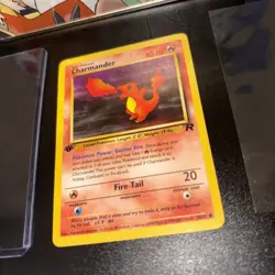 Charmander - 50/82 Pokemon Team Rocket - 1st Edition MP - Image 5