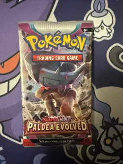 Pokemon Paldea Evolved Booster Pack NEW Sealed Pack - Image 1