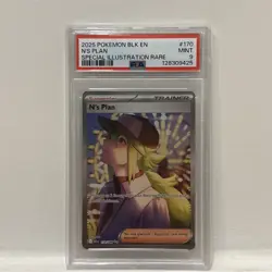 N's Plan Special Illustration Rare Pokemon Sv: Black Bolt #170/086 Near Mint - Image 1