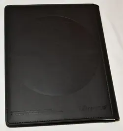 NEW! Ultra Pro Pokemon Poke Ball 9 Pocket Elite Binder Pikachu Black Gold - Image 5