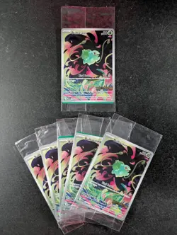 2025 Pokemon Mega Evolution MEG EN 133/132 BULBASAUR Lots Of 5 Box Topper Promo - Image 1