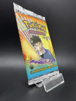 Pokemon TCG - Gym Heroes 1st Edition Booster Pack - New, Factory Sealed ?? - Image 4