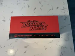 Destined Rivals Pokemon Center Exclusive ETB Elite Trainer Box NEW SEALED - Image 4
