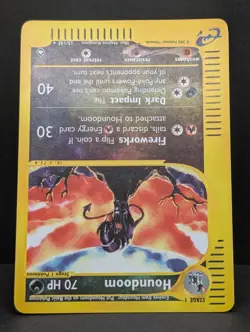 Houndoom 015/147 Aquapolis Reverse Holo Rare Pokemon TCG Nintendo MP - Image 4