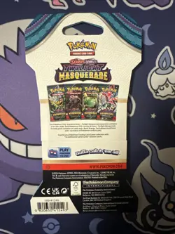 Pokemon Scarlet & Violet Twilight Masquerade Sleeved Booster Pack - Image 2