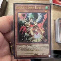 Droll & Lock Bird LCKC-EN077 Unlimited Ultra Rare Near Mint +Bonus FREE SHIPPING - Image 1