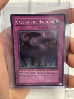Call Of The Haunted DB1-EN076 Dark Beginning 1 Unlimited Holo LP Lightly Played - Image 2