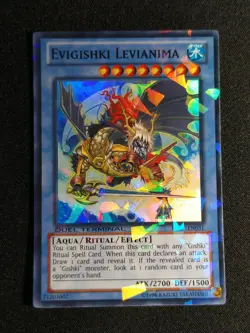 Yu-Gi-Oh! Evigishki Levianima DT07-EN031 Super Rare Duel Terminal LP - Image 1