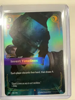 Riftbound Invert Timelines Card OGN 201/298 English League of Legends - Image 3