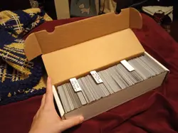 Magic the Gathering Deckmaster Mixed Card Lot Long Box BCW 1000s/Cards! - Image 1