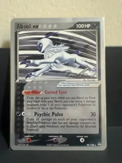 7 Pokemon Card EX World Championship Lot Steelix ex, Absol ex, Mew ex, Jolteonex - Image 2