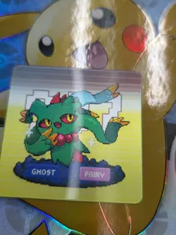 Pokemon 3d Lenticular Card Misdreavus - Image 1