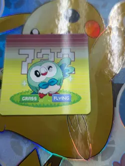 Pokemon 3d Lenticular Card Rowlet - Image 1