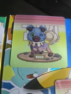 rockruff Pokemon 3D Lenticular card - Image 1