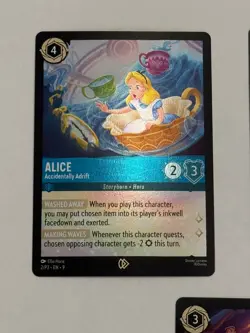Disney Lorcana TCG Lot of 5 Promo cards set 9 Fabled. #2, #3, #7, #8, #9 - Image 2