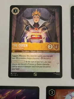 Disney Lorcana TCG Lot of 5 Promo cards set 9 Fabled. #2, #3, #7, #8, #9 - Image 3