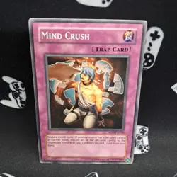 Mind Crush SOD-EN056 Unlimited LP+ Light Play Yu-Gi-Oh! Card - Image 1