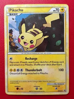 Pikachu - HGSS03 - Black Star Promo - Pokemon Card - Near Mint - Image 1