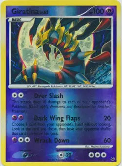 Giratina - 10/127 - Reverse Holo - Platinum - Pokemon Card - LP - Image 1