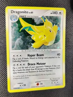 Dragonite - 2/146 - Holo Rare, Legends Awakened - Pokemon Card - Light Play - Image 1