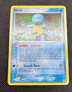 Ditto - 40/113 - Reverse Holo - EX Delta Species - Pokemon Card - DMG - Image 1