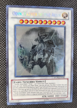 Odin, Father of the Aesir - STOR-EN040 - Unlimited Ghost Rare - YuGiOh Card - LP - Image 1