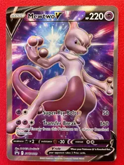 Mewtwo - SWSH229 - Full Art Holo, Black Star Promo - Pokemon Card - Near Mint - Image 1