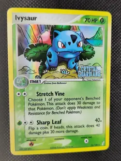 Ivysaur - 35/100, EX Crystal Guardians - Reverse Holo - Pokemon Card- Light Play - Image 1