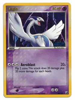 Pokemon Card: Lugia REVERSE HOLO 29/115 Stamped EX Unseen Forces Set Rare! EXC - Image 1