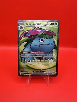 Venusaur ex 182/165 Sv: Scarlet & Violet 151 Holo Pokemon Card Full Art NM - Image 1