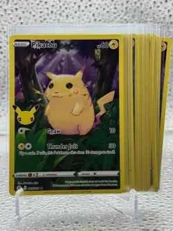 Huge Lot (15) Pokemon Celebrations Cards Pikachu 005/025 Holo - Image 1