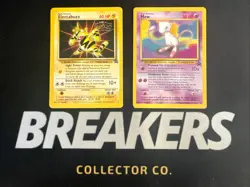 Wizards of the Coast (WotC) Black Star Promo Pokemon Card Lot: Electabuzz & Mew - Image 1