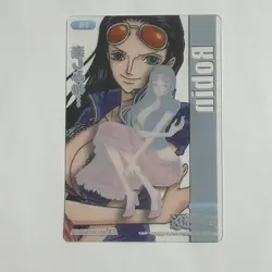 S2792 Nico Robin No.016 Japanese One Piece x Morinaga Clear Card - Image 2