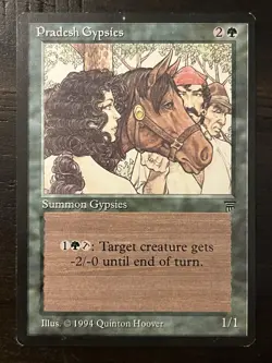 Pradesh (Legends) MP MTG Small Spot On Top Border of The Front Of The Card. - Image 1