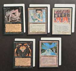 SIGNED MtG Magic Kaja Foglio Artist Proof _5x Fallen Empires _ Rainbow Vale #13! - Image 1