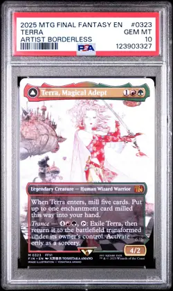 3327 Terra Magical Adept Esper 2025 MTG Final Fantasy #0323 PSA 10 - Image 1