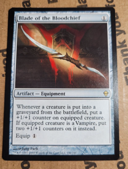 MTG - Blade of the Bloodchief LP Zendikar - Image 1