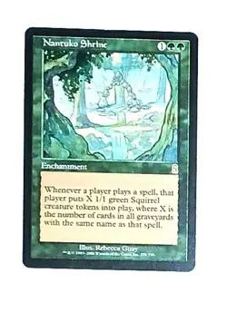 Magic the Gathering * MTG * 1 x Nantuko Shrine * Odyssey * MP - Image 1