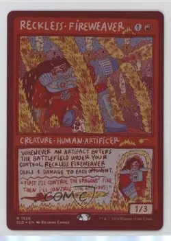 Burning Revelations - Reckless Fireweaver Foil Magic: Secret Lair Drop Series - Image 1