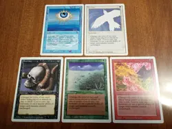 1994 Magic: The Gathering - Revised(3rd) - Lot Of Laces - All Mana Type - EX/NM - Image 1