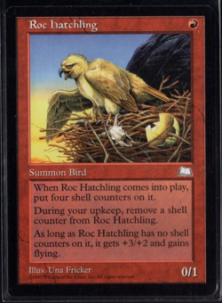 Roc Hatchling 1997 Uncommon Vintage Weatherlight Magic The Gathering Near Mint - Image 1