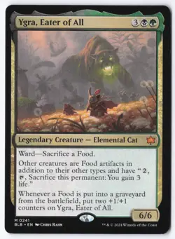 Ygra, Eater of All M Bloomburrow 241 NM - Image 1