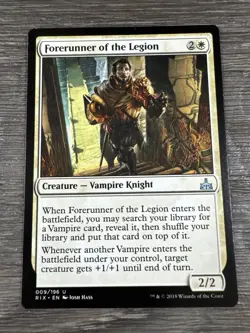 Forerunner of the Legion - NM Regular #9 Rivals of Ixalan RIX Magic MTG - Image 1