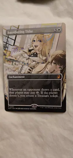 Smothering Tithe (Anime Borderless) Wilds of Eldraine: Enchanting Tales Regular - Image 1